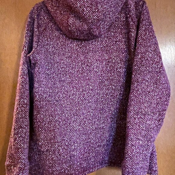 Mammut Kachemak Fleece Zip-Up Hoodie in Merlot, Size L - Picture 3 of 5